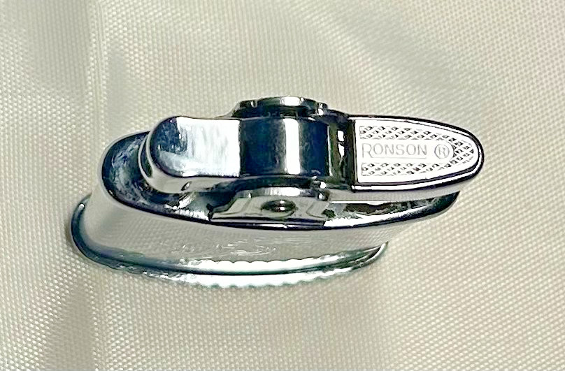 Vintage Ronson Princes Silver Lighter Pull & Twist Base Nice Vintage Lighter