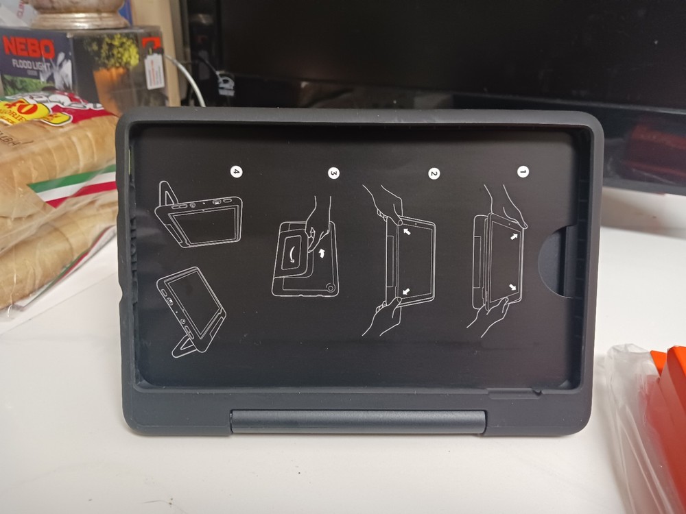 Kid-Proof CASE for Amazon Fire 7 (9th Generation - 2019 Release) - Black