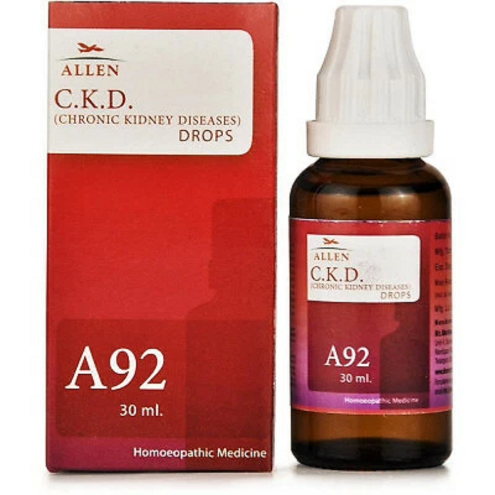 Allen A92 (CKD) Drops (30ml) 100% Homeopathic Drop