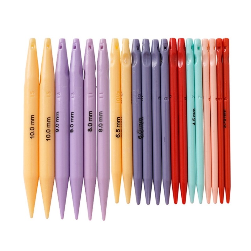 Circular Knitting Needle Set with Case, Interchangeable Knitting Needle Set