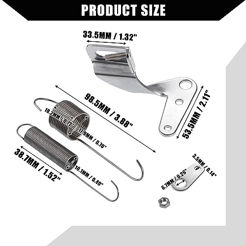 Throttle Return Spring Kit/Throttle Cable Bracket with Dual Return Spring Set