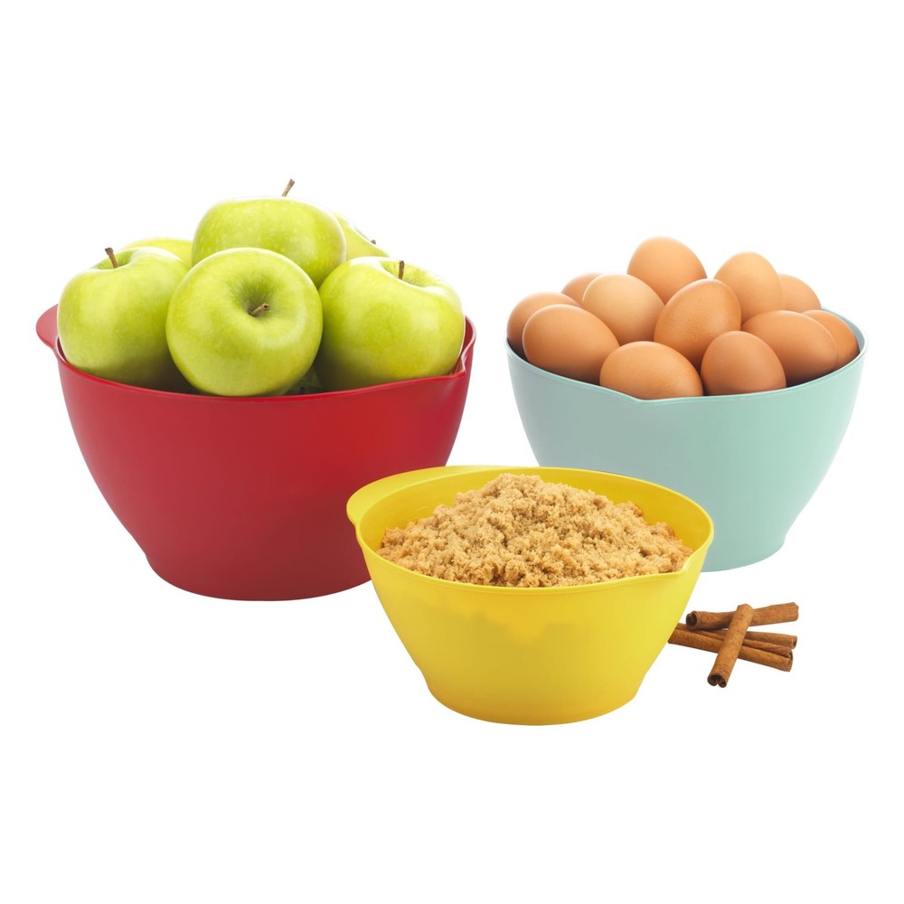 GoodCook Pro 3pc Mixing Bowl Set