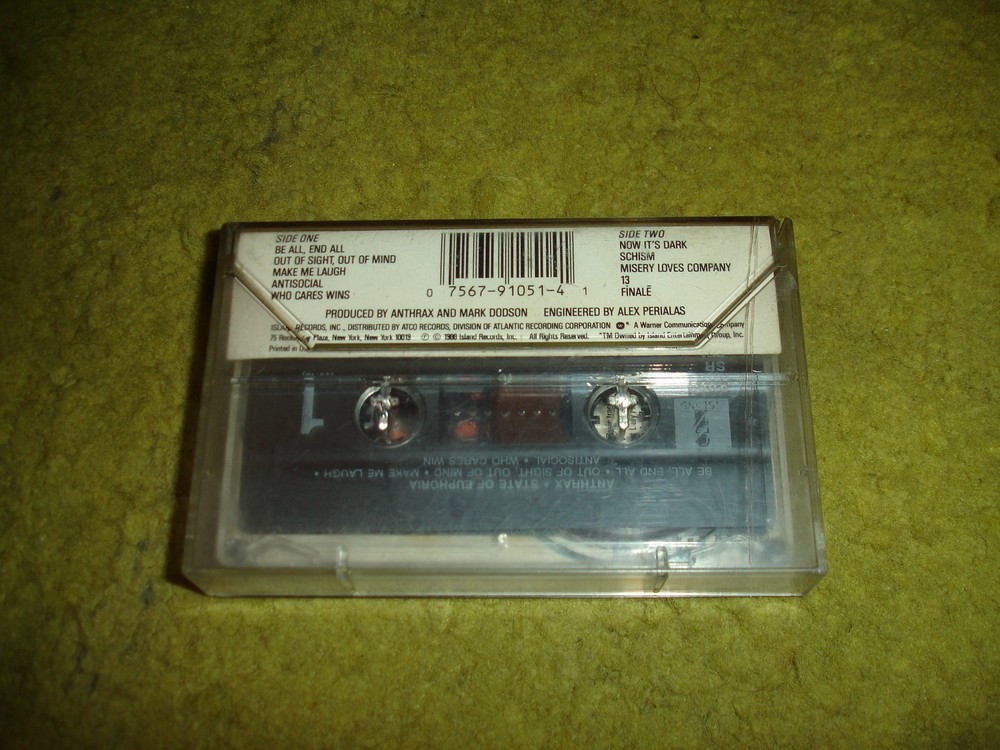 Anthrax - 2 cassetts