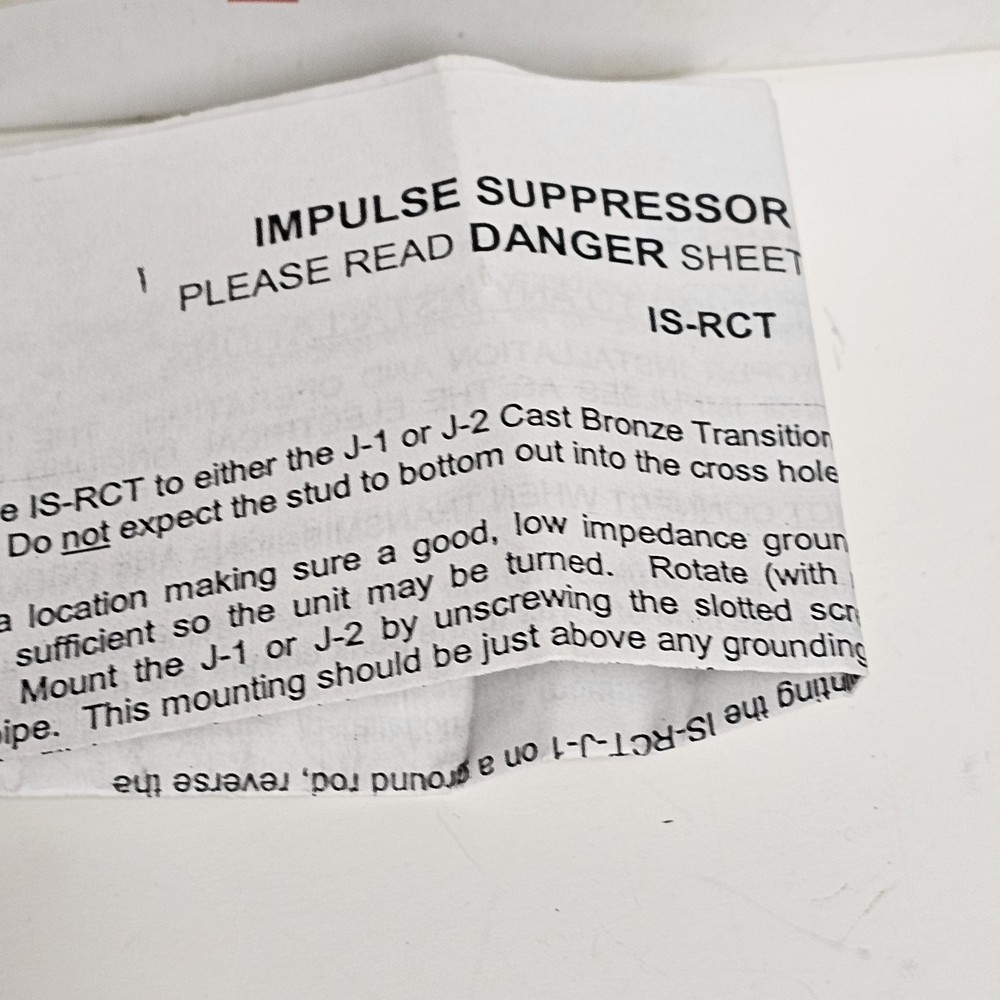 PolyPhaser IS-RCT 8 Wire Lightning Arrestor - New