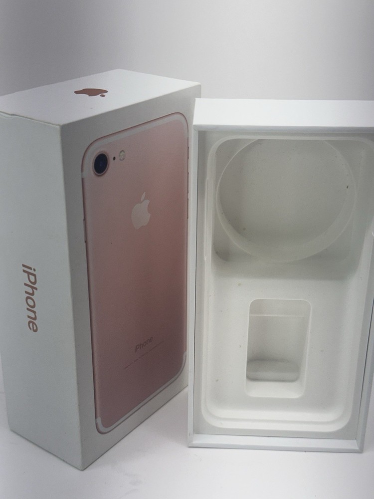 Empty Box Only Apple iPhone 7 Box Rose Gold ( No Phone )