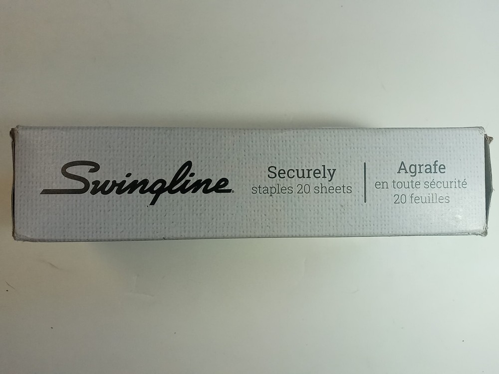 Swingline Stapler Standard Securely Staple 20 Sheets Black Brand New