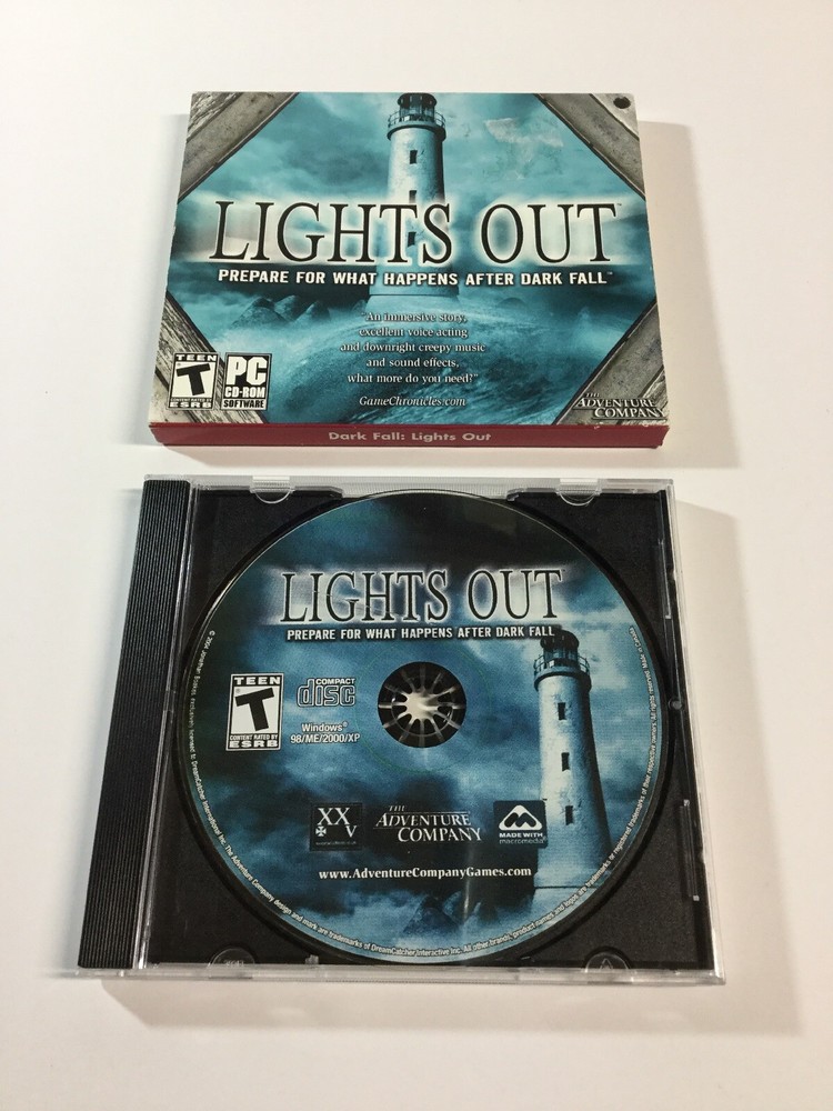 Dark Fall II: Lights Out - PC CD-ROM Software Game for Windows 98/ME/2000/XP