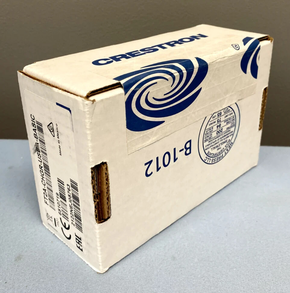 Crestron 6510719 FT2A-CHGR-USBA-BASIC USB Charging Module for FT2 FlipTop - Dual