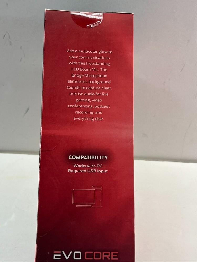 Evo Core Bridge Gaming Boom Microphone Computer