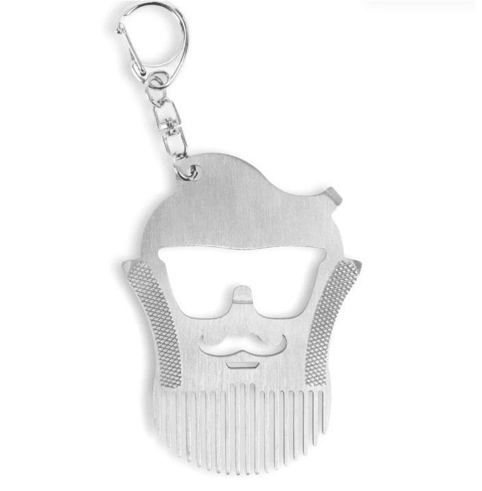 Kikkerland Beard Comb Multi Tool