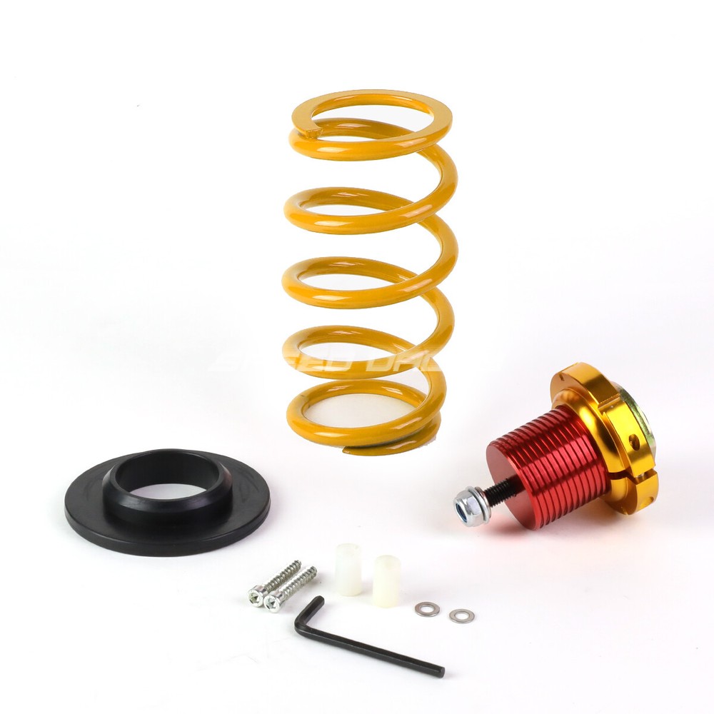 FOR 12-15 HONDA CIVIC 1-4" ADJUSTABLE GOLD SPRING COILOVER SUSPENSION LOWERING