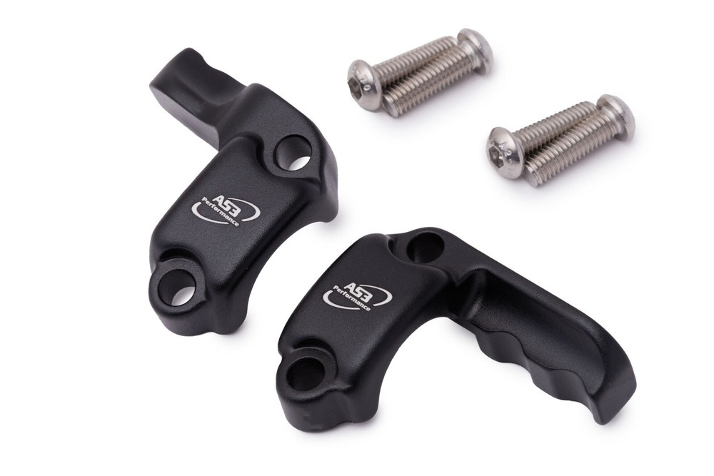 AS3 FRONT BRAKE AND CLUTCH MASTER CYLINDER PROTECTORS GUARDS