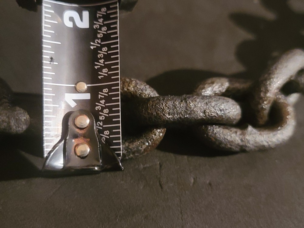 Vintage Winch Line Tail Chain (Possible Military)