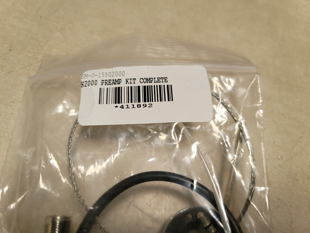 K2000 Preamp Kit Complete 411892 B-5600 Never installed
