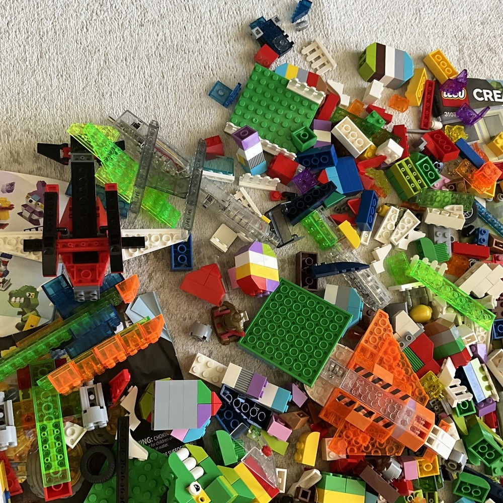 5 lbs LEGO Lot of Random Incomplete Sets