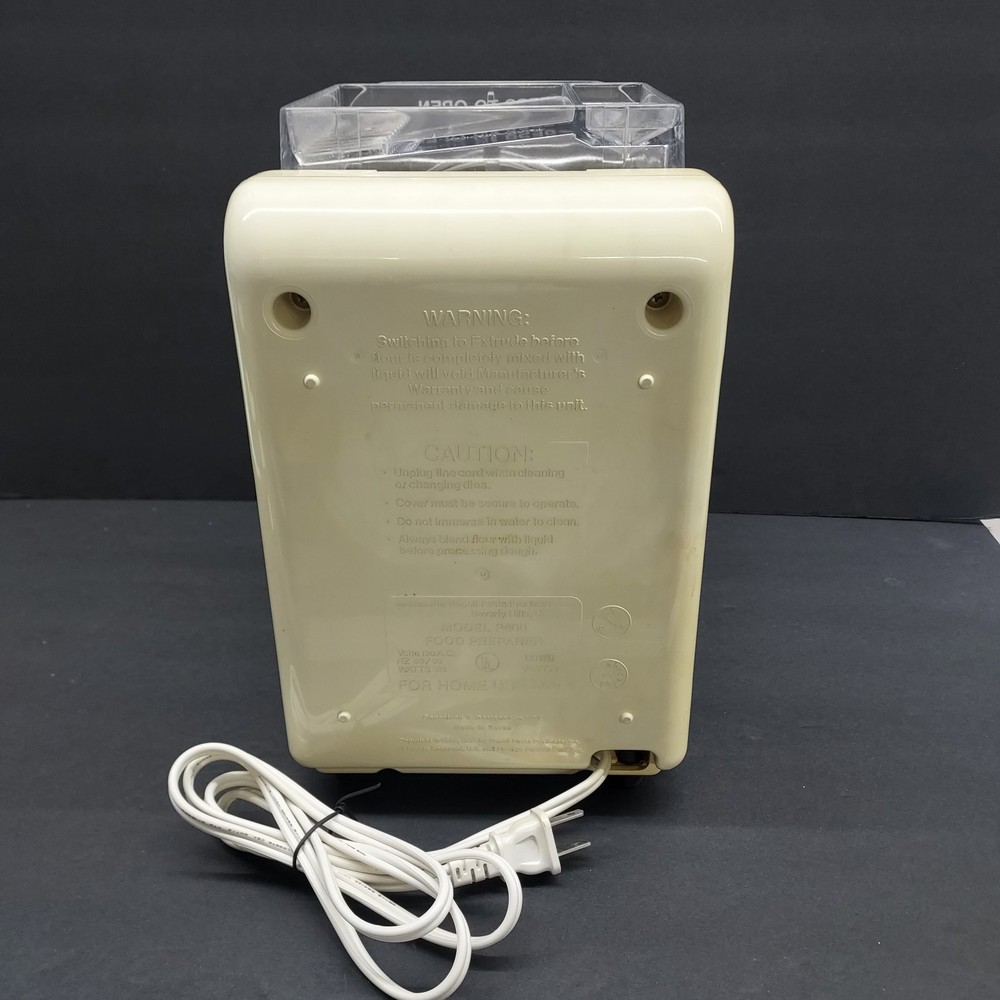 Ronco Popeil P400 Automatic Pasta Maker Machine Video