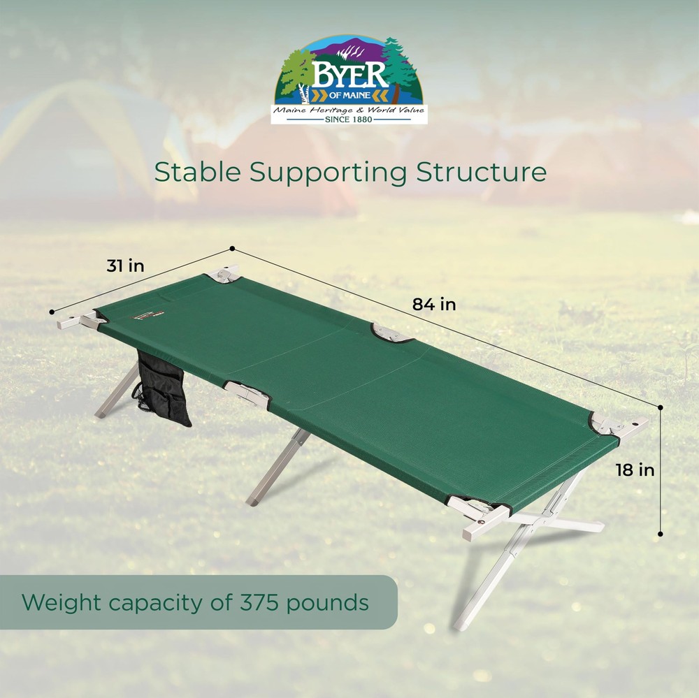Military Cot - Cots for Sleeping, Camping Cots for Adults, Camping Essentials...