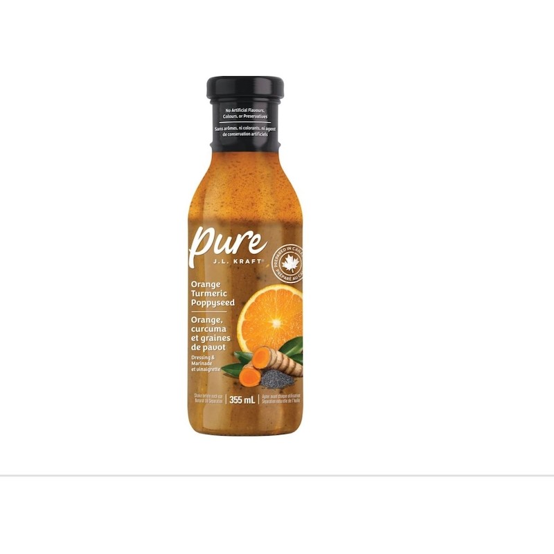 2-Pack Kraft Orange Turmeric Poppyseed Dressing & Marinade