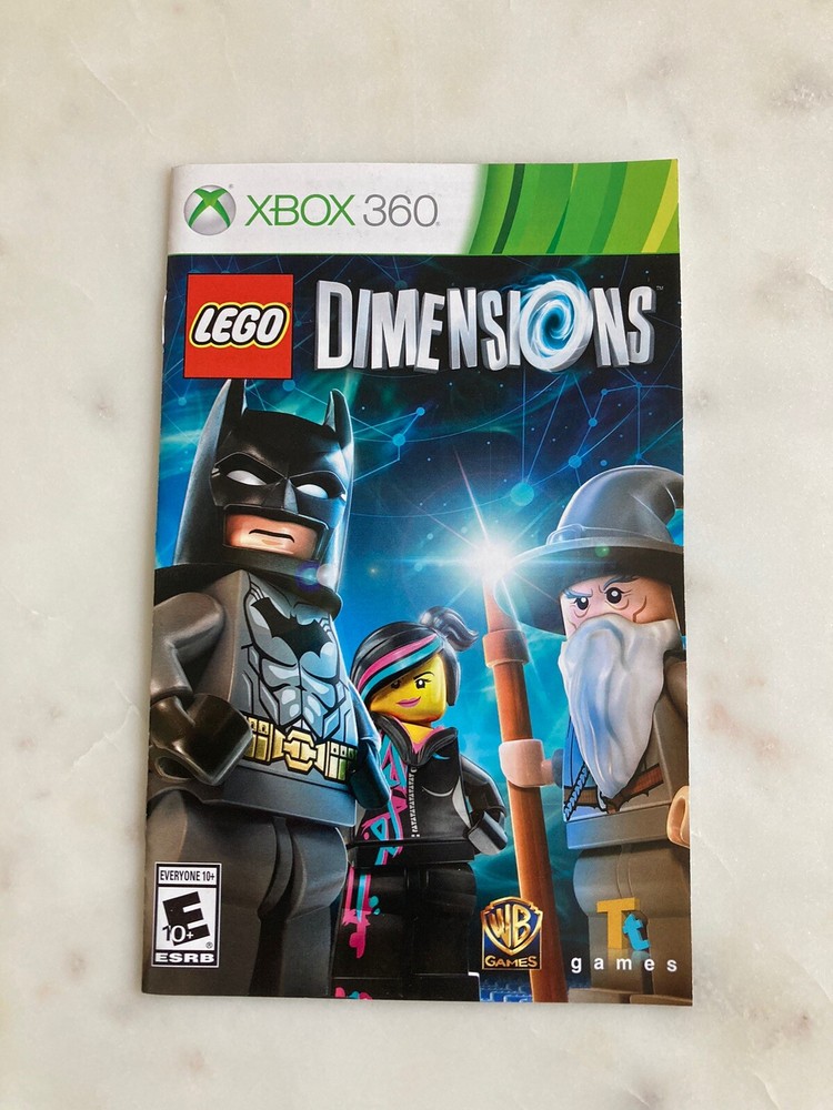 LEGO Dimensions  |  Xbox 360  |  Manual Only