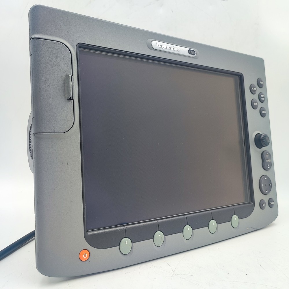Raymarine E120 MFD Chartplotter Radar Screen Classic Display Marine Navigation