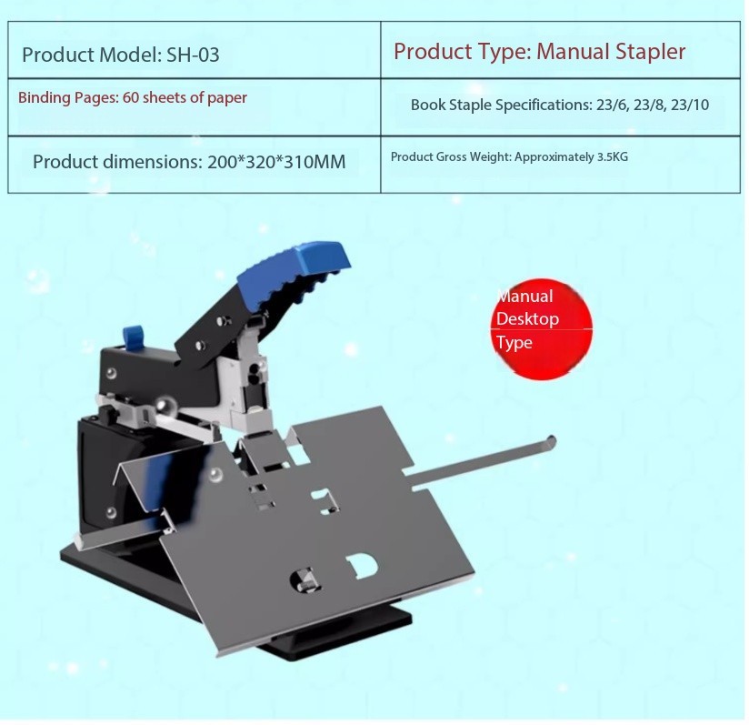 Electric Double Head Flat Staple Machine Staple Binding Machine Save Labour