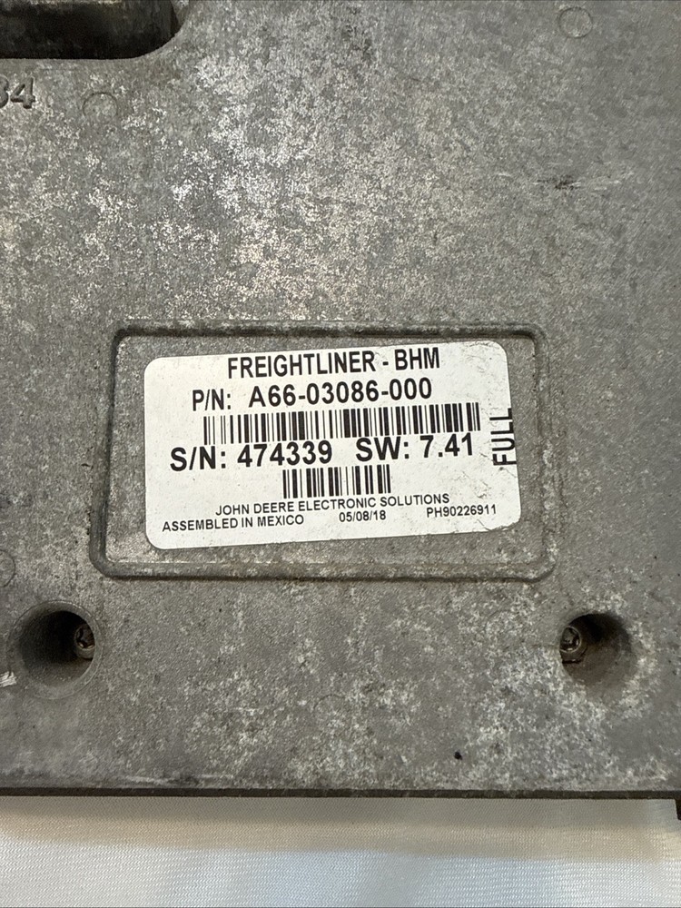 Freightliner M2 BHM Bulkhead Module Body Control Module A66-03086-000 BCM 7.41