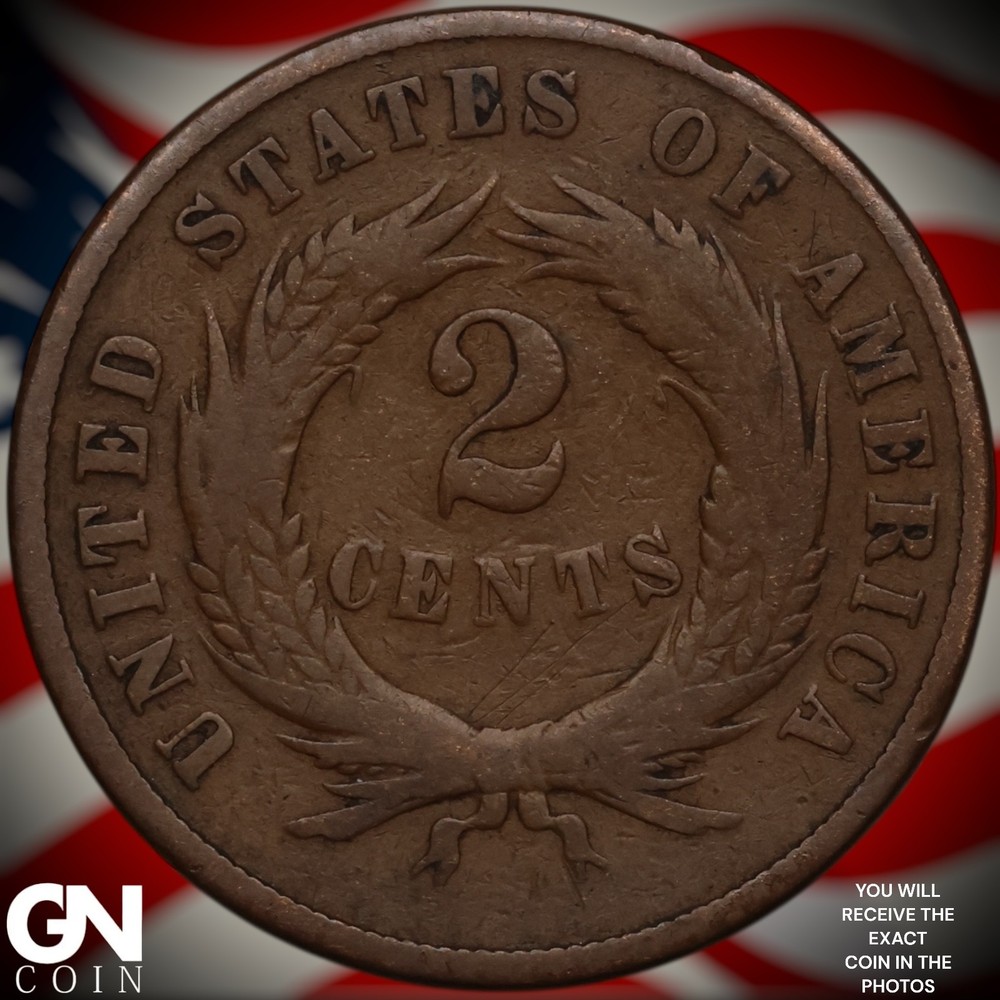 1870 2 Cent Piece A1722