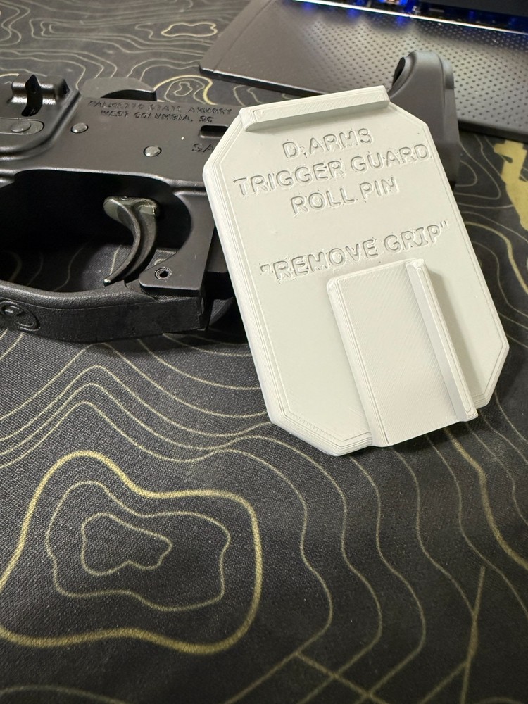 Trigger Guard Roll Pin Install Jig