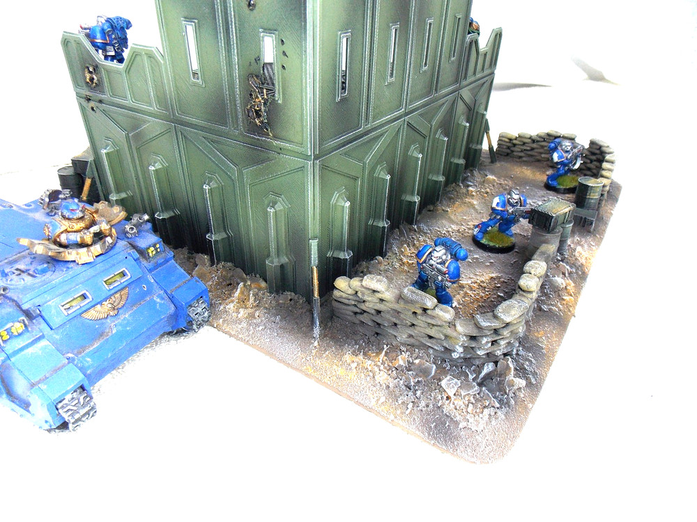 WARGAMING TERRAIN PAINTED