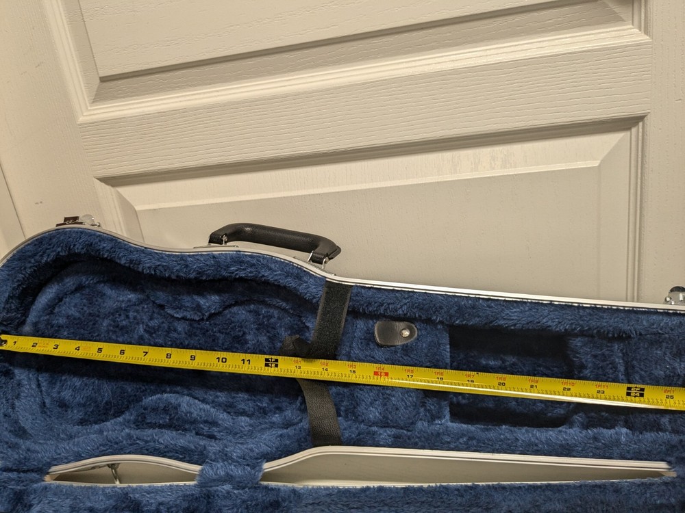 Crossrock 3/4 Violin Case-Backpack Style in Silver