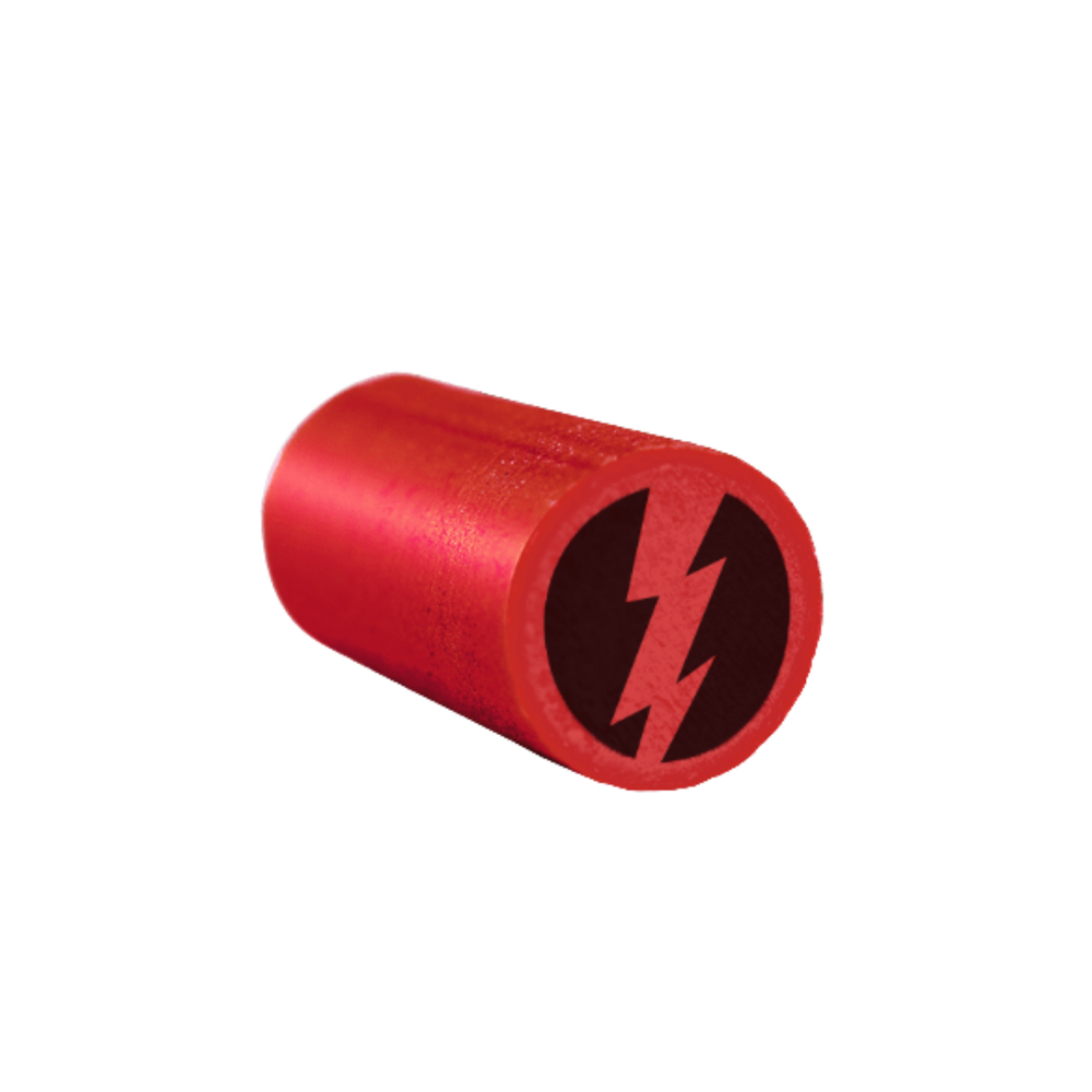 Biokemp Lightning Bolt Smoking Filter Tips, 100 Units, Re-Usable Filters