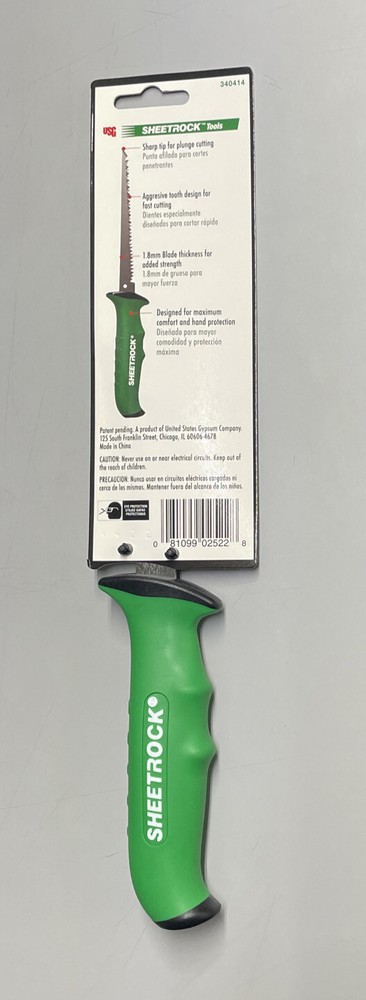 USG Sheetrock Tools 6" Drywall Jab Saw