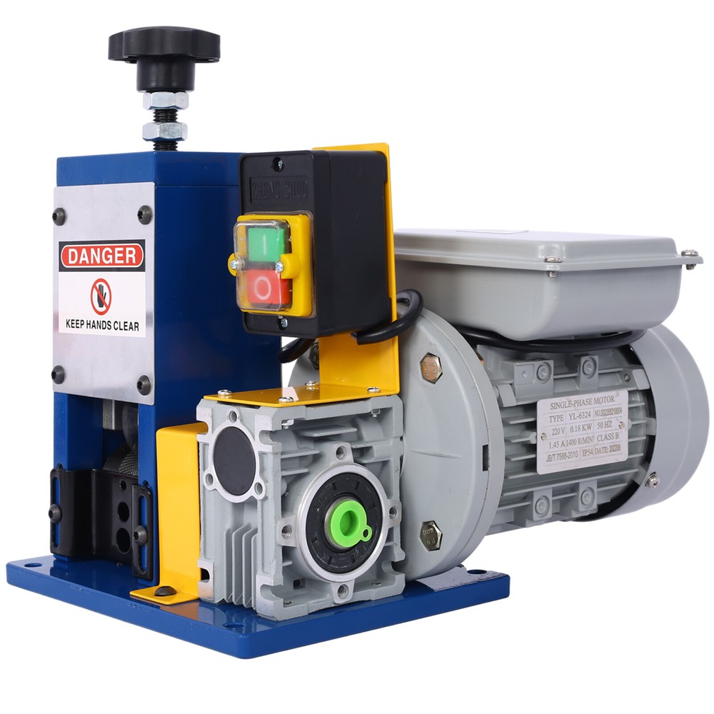 Automatic Electric Wire Stripping Machine for 0.06"-1" Copper Wires Stripper