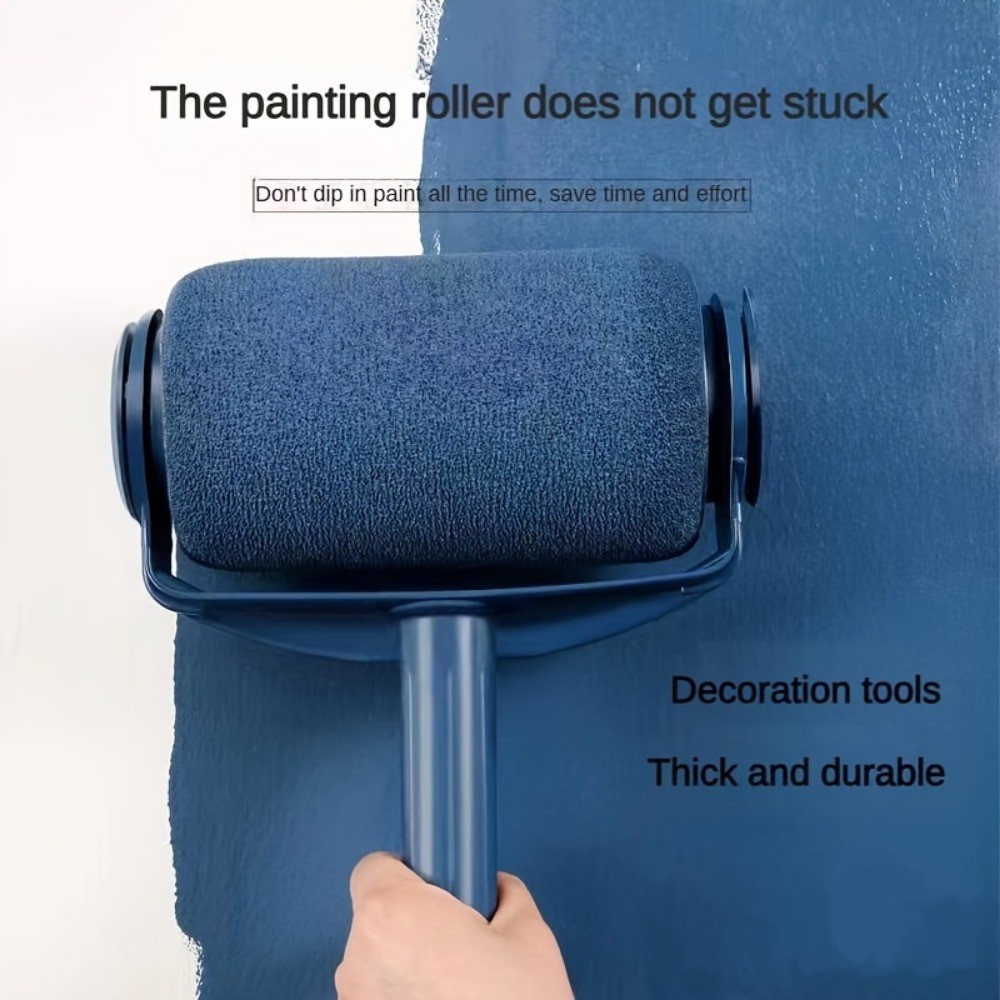 Fast Efficient Easy-Use Reusable Precision Single-Body 6 Inch Paint Roller Brush