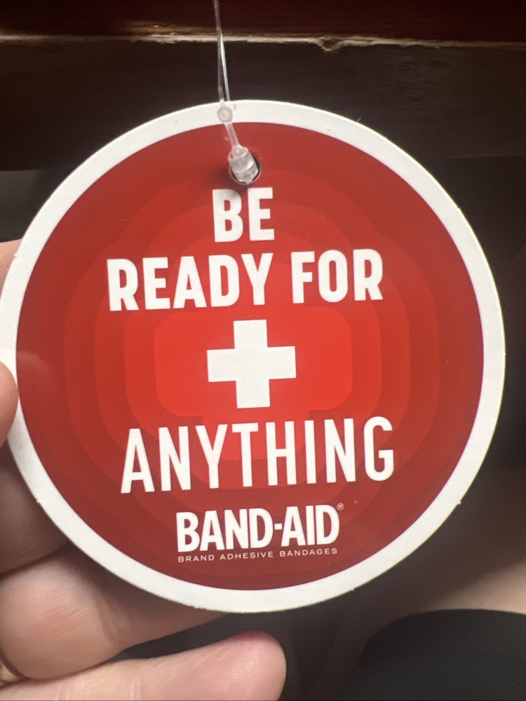 First Aid Kit Pouch/Bag Empty Zipper Red/White Soft Side