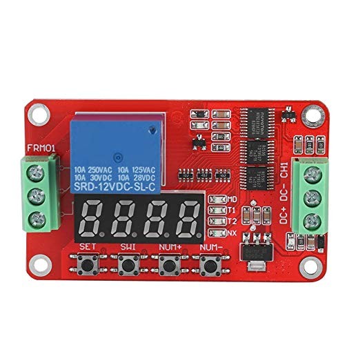 FRM01 Multifunction Infinite Loop Timing Self-Lock Relay Cycle Timer Module