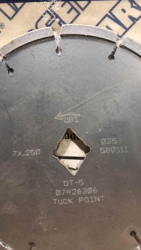 TARGET 7" Tuck Point Diamond Blade 7X.250