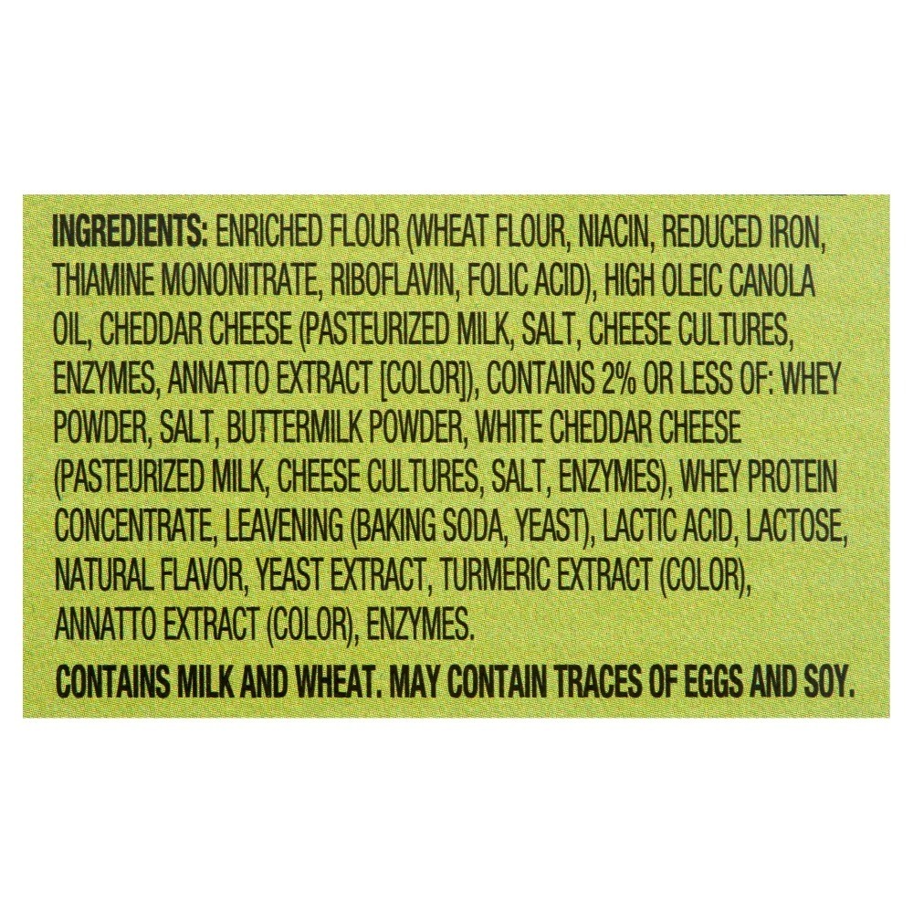 White Cheddar Cheese Crackers 12.4 Oz Two Pack Snack Box