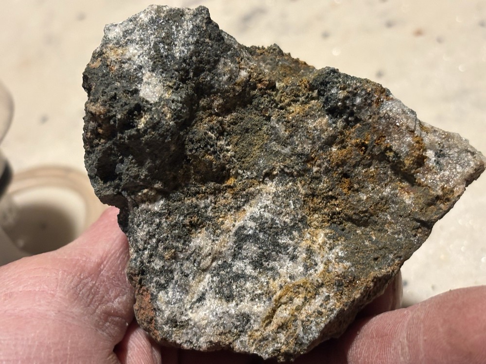 rich silver ore on quartz