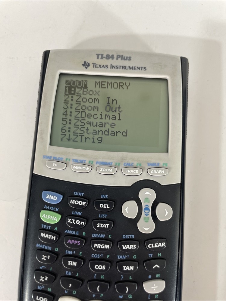 Texas Instruments TI-84 Plus Graphing Calculator Tested Works