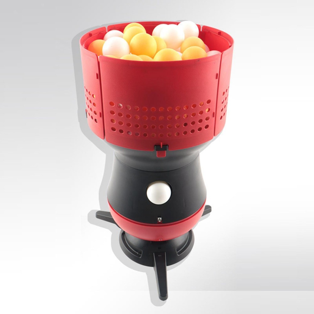 Automatic Pong Balls Launcher Easy to Use Durability Practical Practice
