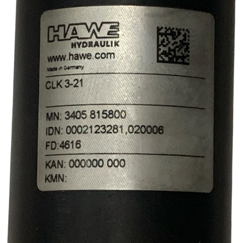 Hawe CLK3-21 Pressure Control Valve 3405 815800