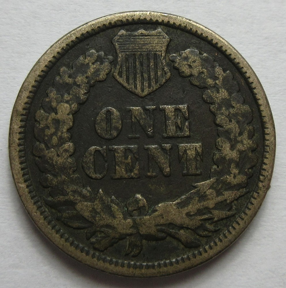 1862 Indian Cent -Fine- (#53U)