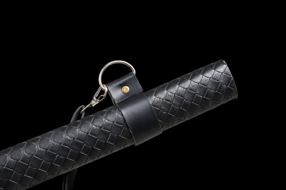 All Black Katana Battle Ready T10 Japanese Samurai Razor Sharp Functional Sword