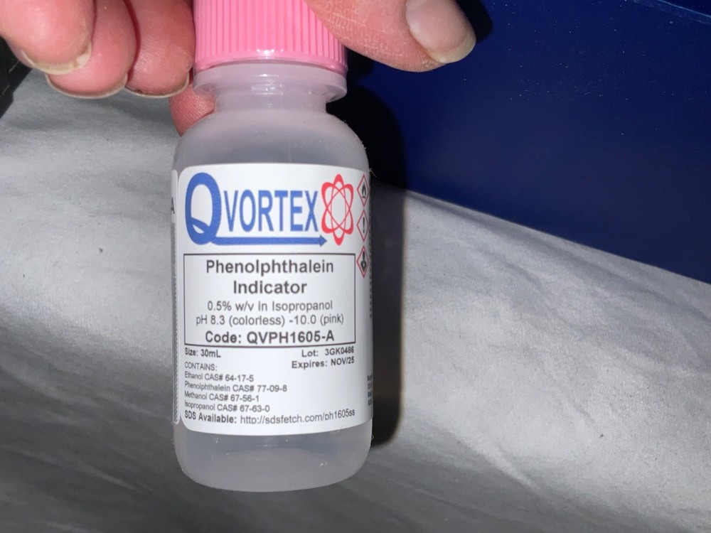 QVortex Quat Test Kit Code QVTK9000-Z 1 Drop 10ppm/ 5mL Sealed NEW OPEN