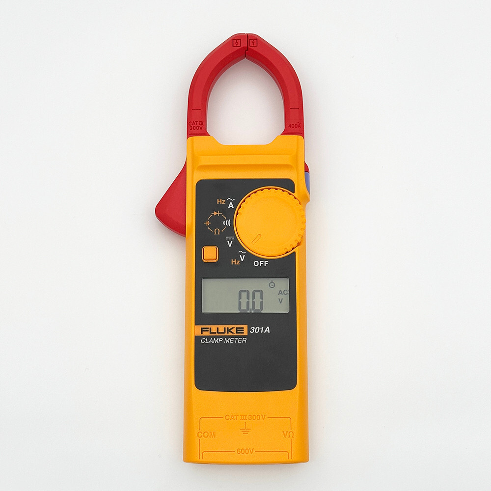 Fluke 301 Series Clamp Meter AC Current AC/DC Volt Voltage/Current Frequency Ω