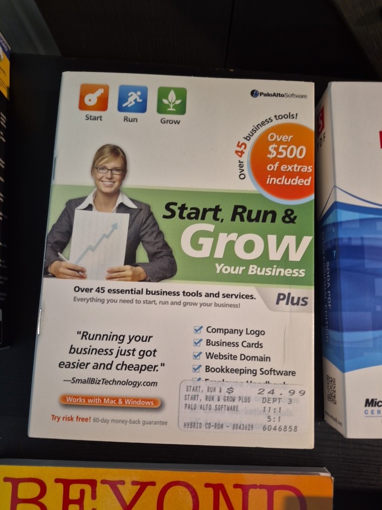 large lot 2000-2010 computer software resume art business software. *read*