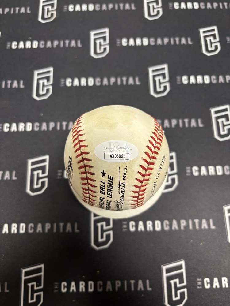 Bobby Bragan Signed Official Major League Baseball JSA
