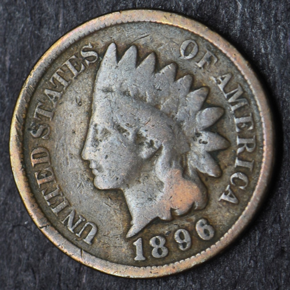 1896 Indian Head Cent 1C- COINGIANTS -