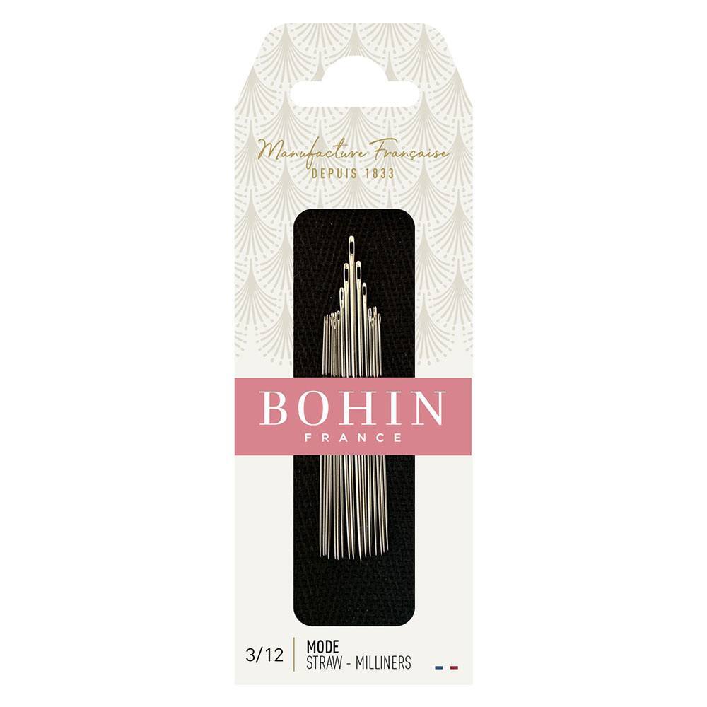 Bohin Mode Straw Milliners Needles (15pk)